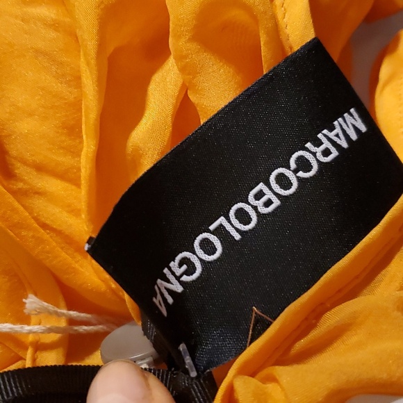 NWT sz M Marcobologna oversized ruffled blouse - Picture 3 of 3